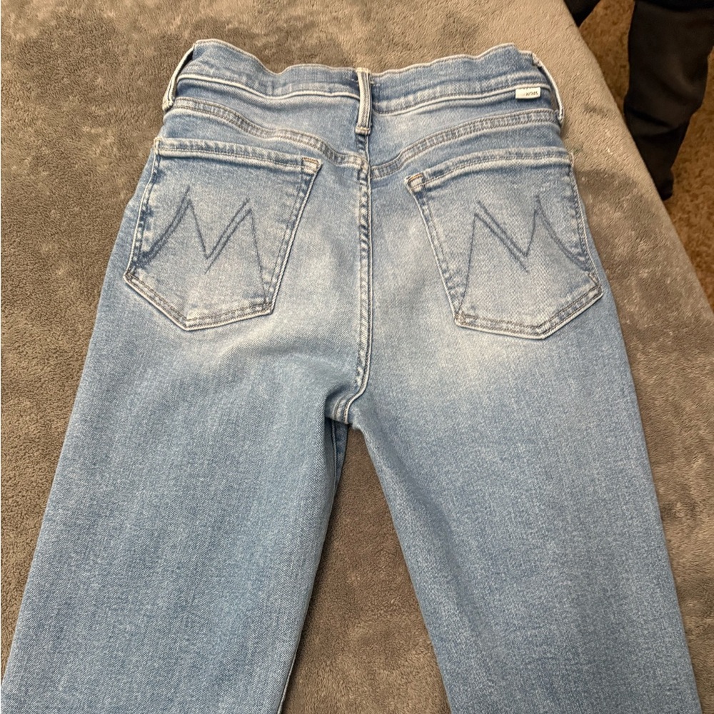 MOTHER Blue Denim Jeans
